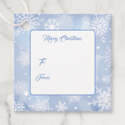 kerstcadeau-Label Bedankjes Labels (Voorkant)