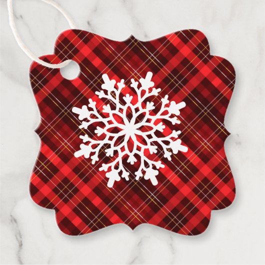 kerstcadeau-Label Bedankjes Labels (Voorkant)