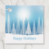 kerstcadeau-Label Bedankjes Labels (Voorkant)