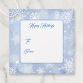 kerstcadeau-Label Bedankjes Labels (Voorkant)