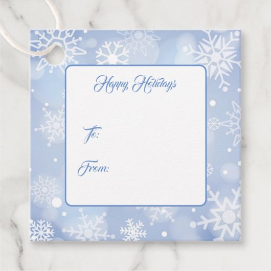 kerstcadeau-Label Bedankjes Labels (Voorkant)