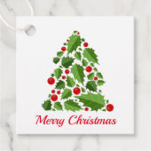 kerstcadeau-Label Bedankjes Labels (Voorkant)