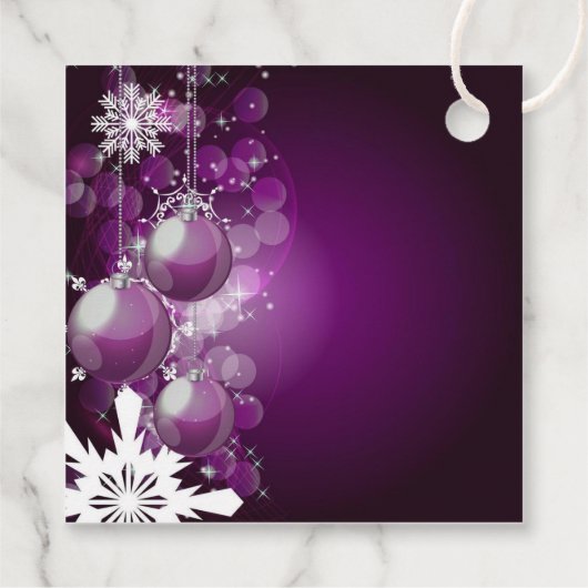 kerstcadeau-Label Bedankjes Labels (Achterkant)