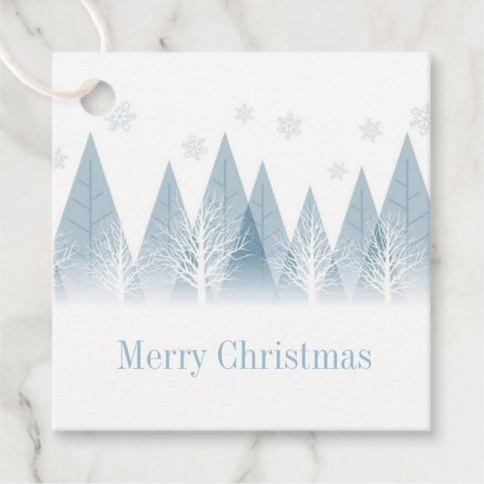 kerstcadeau-Label Bedankjes Labels (Voorkant)