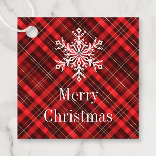 kerstcadeau-Label Bedankjes Labels (Voorkant)