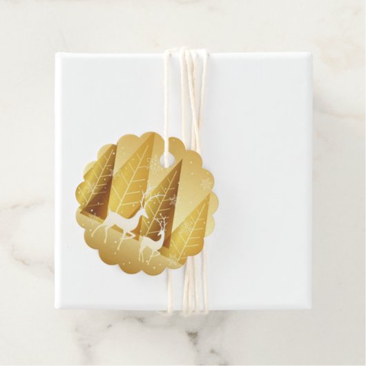 kerstcadeau-Label Bedankjes Labels (In situ)