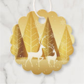 kerstcadeau-Label Bedankjes Labels (Voorkant)