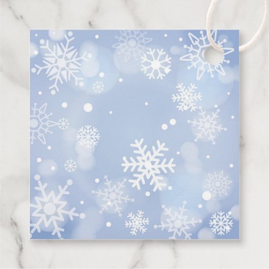 kerstcadeau-Label Bedankjes Labels (Achterkant)