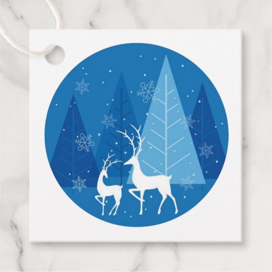 kerstcadeau-Label Bedankjes Labels (Voorkant)