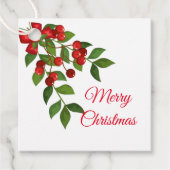 kerstcadeau-Label Bedankjes Labels (Voorkant)