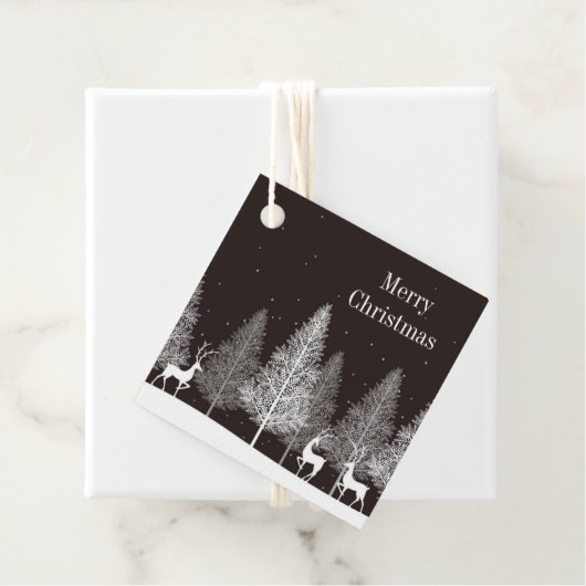 kerstcadeau-Label Bedankjes Labels (In situ)