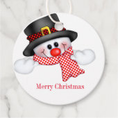 kerstcadeau-Label Bedankjes Labels (Voorkant)