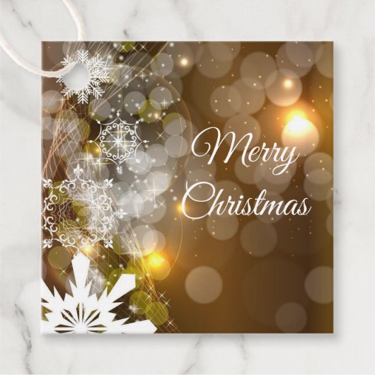 kerstcadeau-Label Bedankjes Labels (Voorkant)