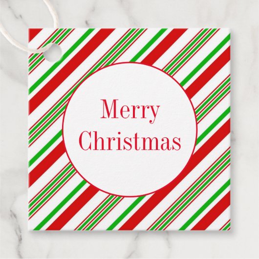 kerstcadeau-Label Bedankjes Labels (Voorkant)