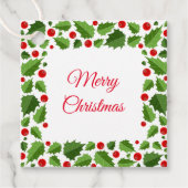 kerstcadeau-Label Bedankjes Labels (Voorkant)