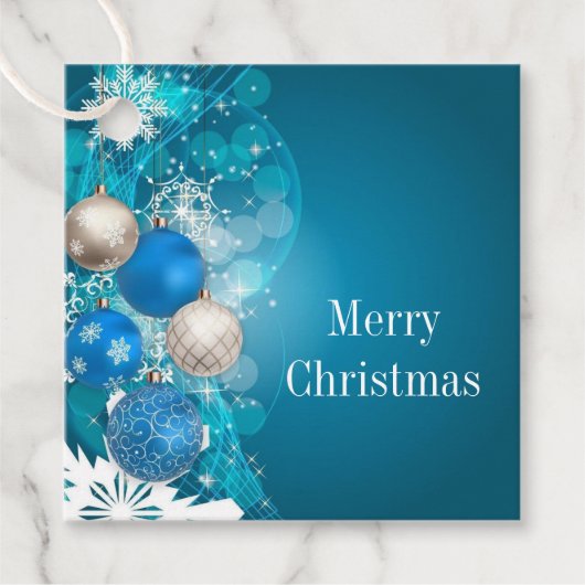 kerstcadeau-Label Bedankjes Labels (Voorkant)