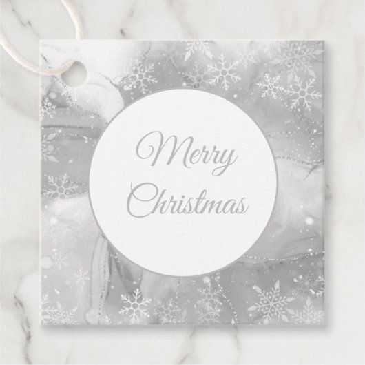 kerstcadeau-Label Bedankjes Labels (Voorkant)