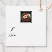 kerstcadeau-Label Bedankjes Labels (Achterkant)