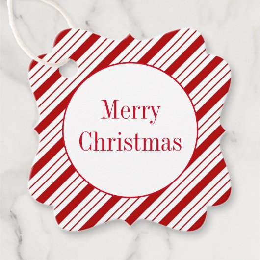 kerstcadeau-Label Bedankjes Labels (Voorkant)