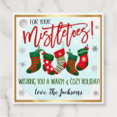 kerstcadeau-Label Bedankjes Labels (Voorkant)