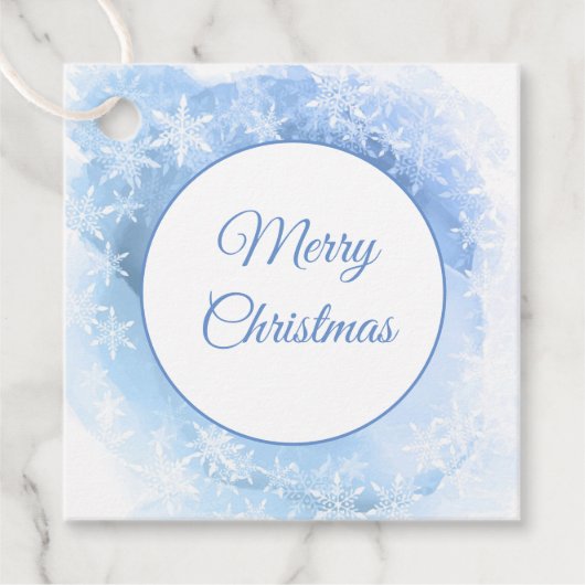 kerstcadeau-Label Bedankjes Labels (Voorkant)