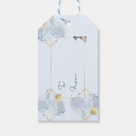 kerstcadeau-Label Cadeaulabel (Voorkant)