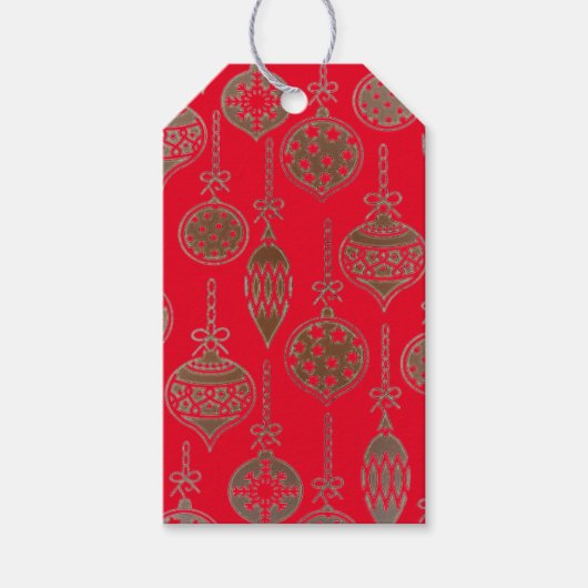 kerstcadeau-Label Cadeaulabel (Voorkant)