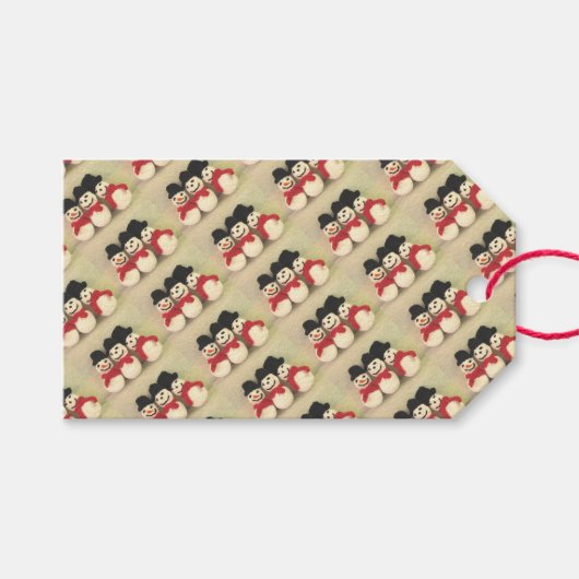 kerstcadeau Label Cadeaulabel (Voorkant (Horizontaal))