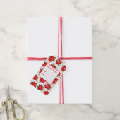 kerstcadeau-Label Cadeaulabel (Met Touw)