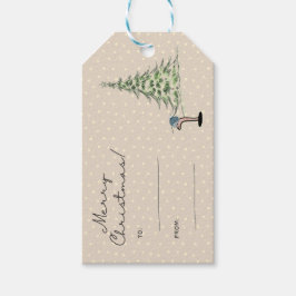 kerstcadeau-Label Cadeaulabel