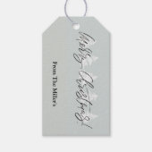 kerstcadeau-Label Cadeaulabel (Voorkant)