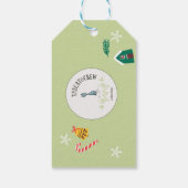 kerstcadeau-Label Cadeaulabel (Achterkant)