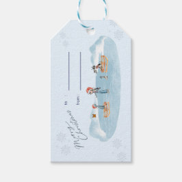 kerstcadeau-Label Cadeaulabel