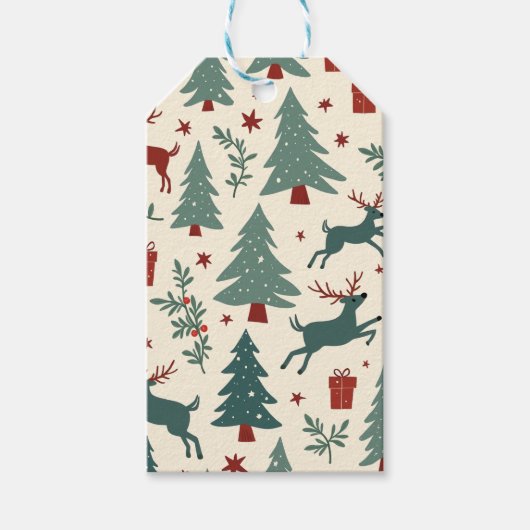 kerstcadeau-Label Cadeaulabel (Voorkant)