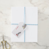 kerstcadeau-Label Cadeaulabel (Met Touw)