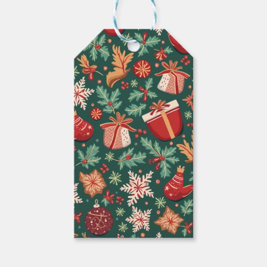 kerstcadeau-Label Cadeaulabel (Voorkant)