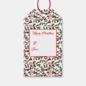 kerstcadeau-Label Cadeaulabel (Voorkant)