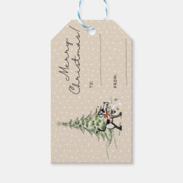 kerstcadeau-Label Cadeaulabel