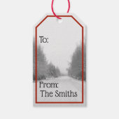 kerstcadeau-Label Cadeaulabel (Voorkant)