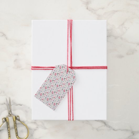 kerstcadeau-Label Cadeaulabel (Met Touw)