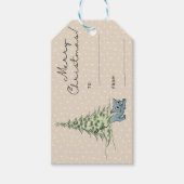 kerstcadeau-Label Cadeaulabel (Voorkant)