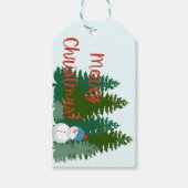 kerstcadeau-Label Cadeaulabel (Voorkant)