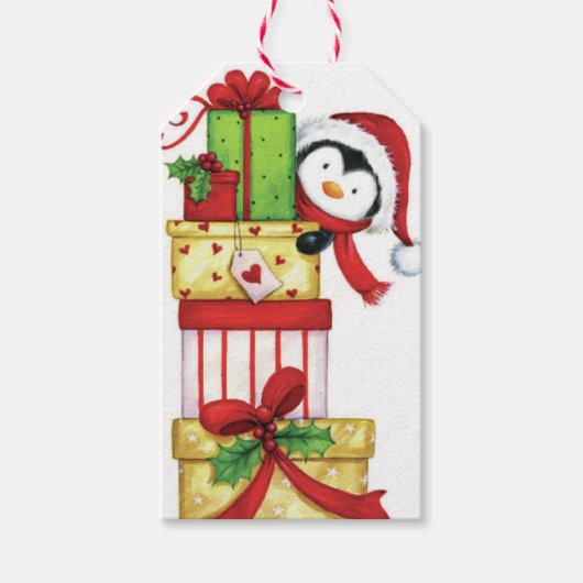 kerstcadeau-Label Cadeaulabel (Voorkant)