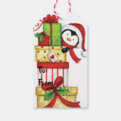 kerstcadeau-Label Cadeaulabel (Achterkant)