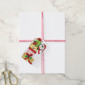 kerstcadeau-Label Cadeaulabel (Met Touw)