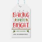 kerstcadeau-Label Cadeaulabel (Voorkant)