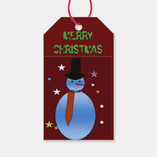 kerstcadeau-label cadeaulabel (Voorkant)