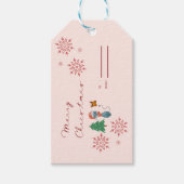 kerstcadeau-Label Cadeaulabel (Voorkant)