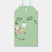 kerstcadeau-Label Cadeaulabel (Voorkant)