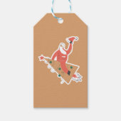 Kerstcadeau Label – Feestelijk Cadeaulabel (Voorkant)